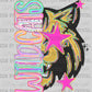 Wildcats Pastel Mascot Ready to Press DTF Transfers Sublimation Transfers