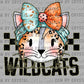 Wildcats Ready to Press Transfer DTF Transfer Sublimation Transfer