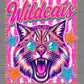 Wildcats Star Mascot Ready to Press DTF Transfers Sublimation Transfers