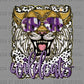 Wildcats Purple DTF Transfer Sublimation Transfer