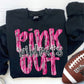 Pink Out Wildcats Ready to Press Transfer DTF Transfer Sublimation Transfer
