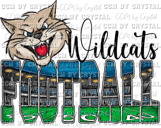 Wildcats Football Stadium Mascot Ready to Press Transfer
