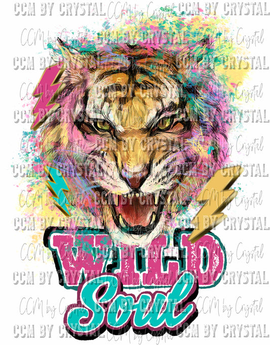 Wild Soul Tiger Ready to Press Transfer