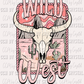 Wild West Distressed Ready to Press Transfer
