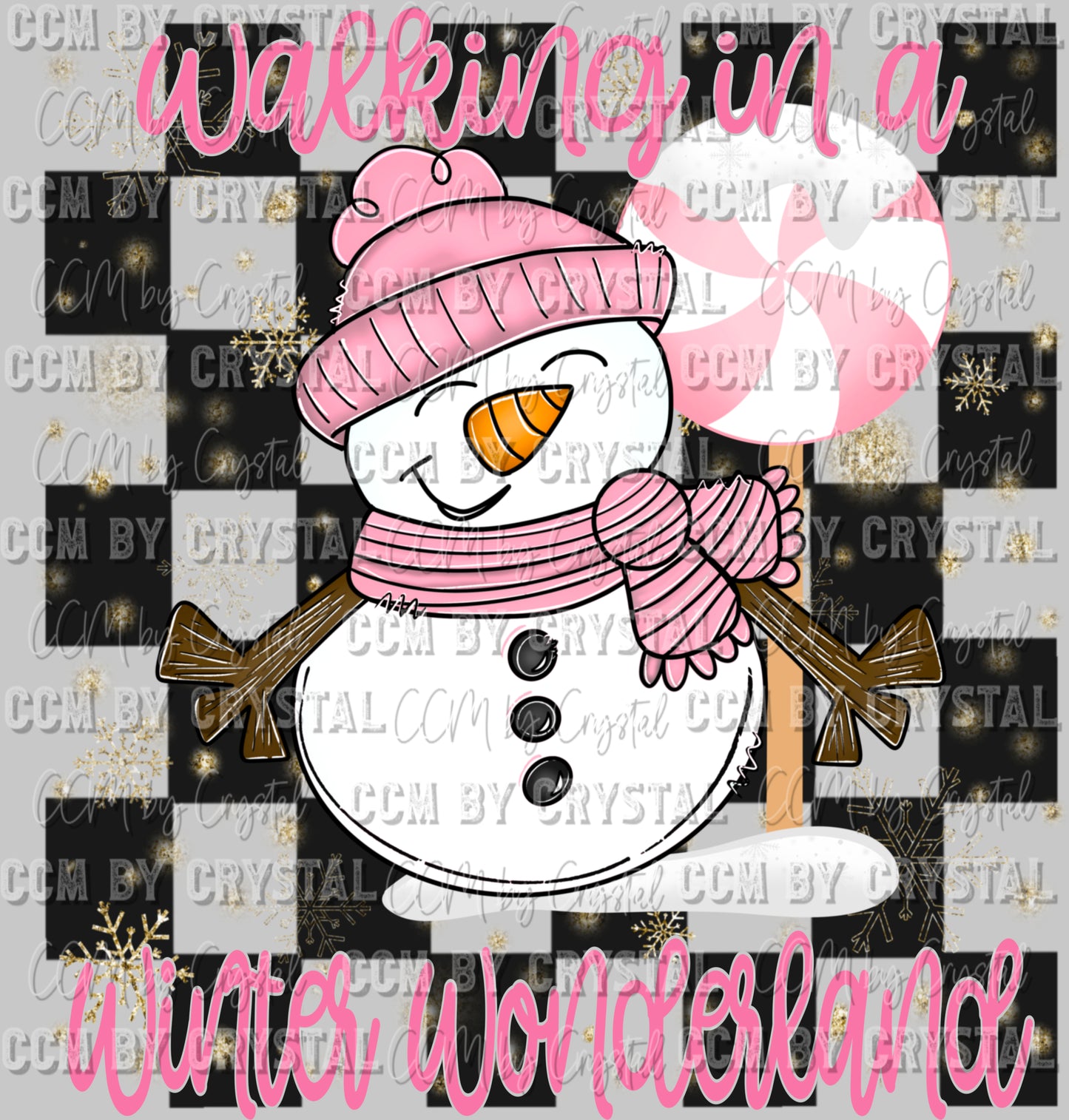 Winter Wonderland Ready to Press DTF Transfer Sublimation Transfer