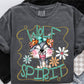 Wolf Spirit Cartoon Mascot Ready to Press Transfer DTF Transfer Sublimation Transfer