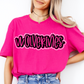 Wolverines Doodle Mascot Ready to Press Transfer DTF Transfer Sublimation Transfer