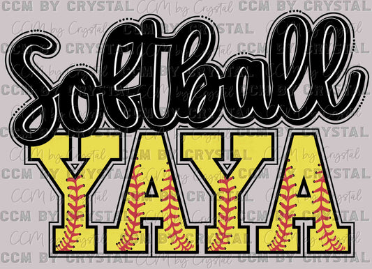 Softball YaYa Ready to Press Transfer