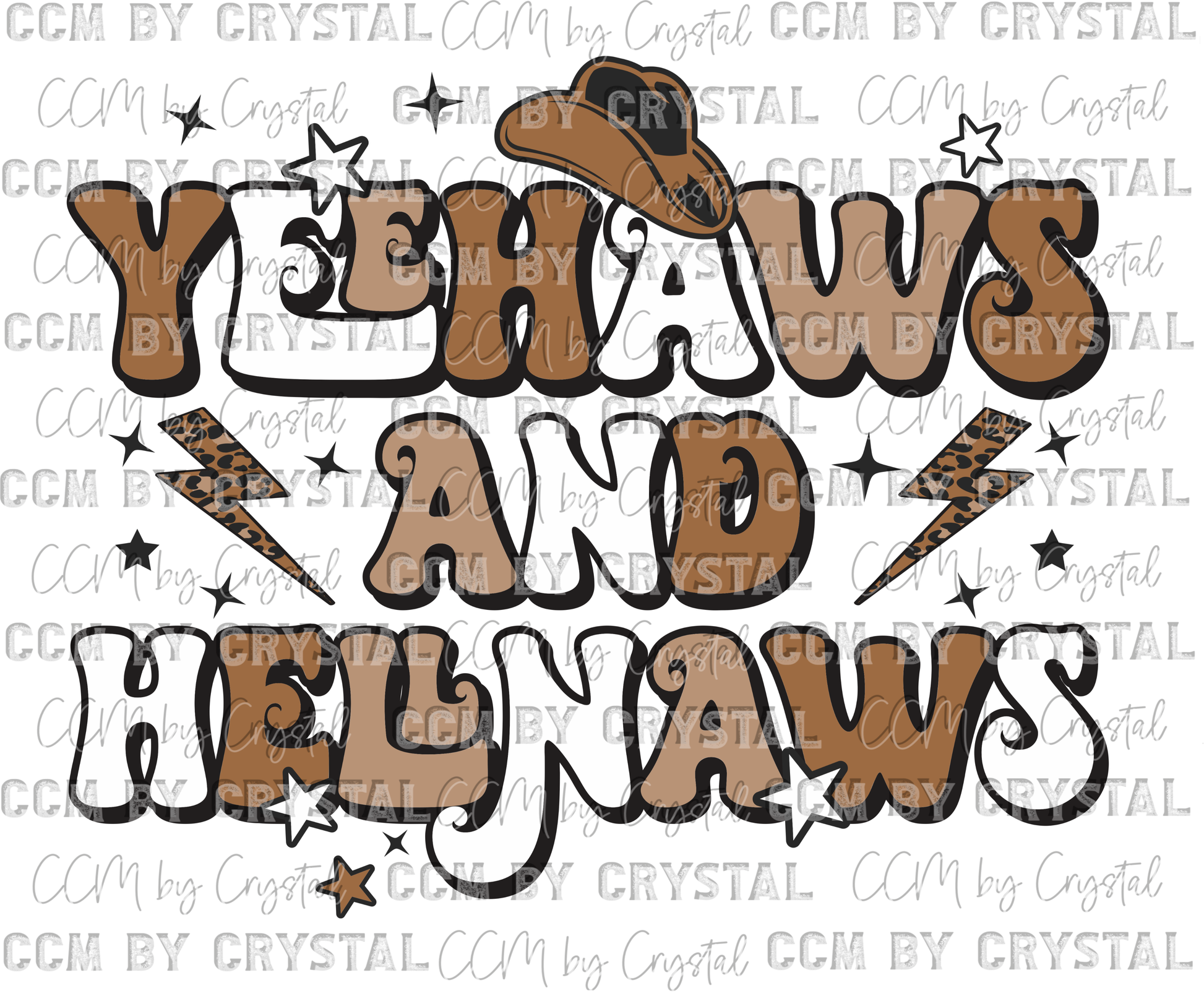 Yee Haws and Hell Naws Ready to Press Transfer – CCMbyCrystal