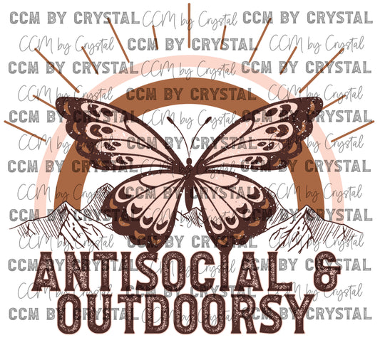 Antisocial and Outdoorsy