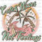 Catch Waves Not Feelings Summer Beach Ready to Press Transfer