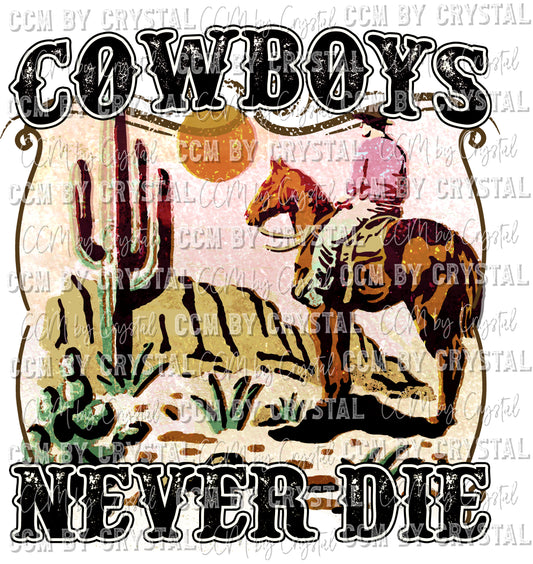 Cowboys Never Die Western Ready to Press Transfer