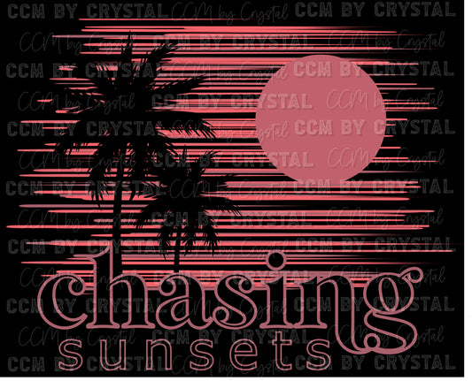 Chasing Sunsets Ready to Press Transfer