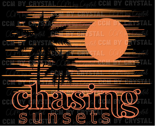 Chasing Sunsets Ready to Press Transfer