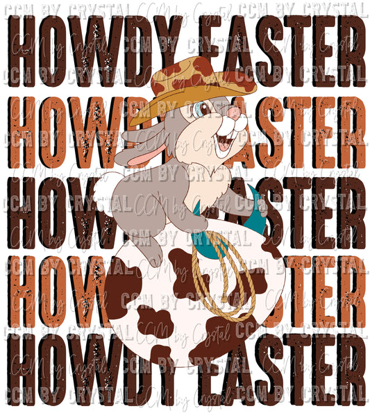 Howdy Easter Ready to Press Transfer