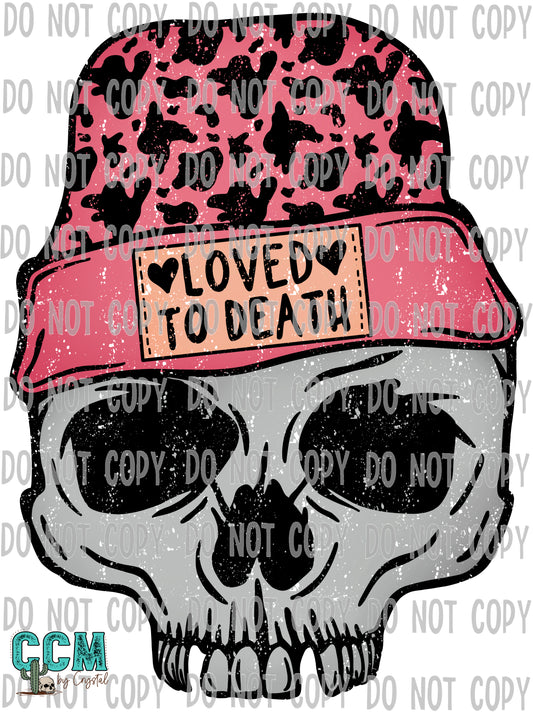 Loved to Death Distressed