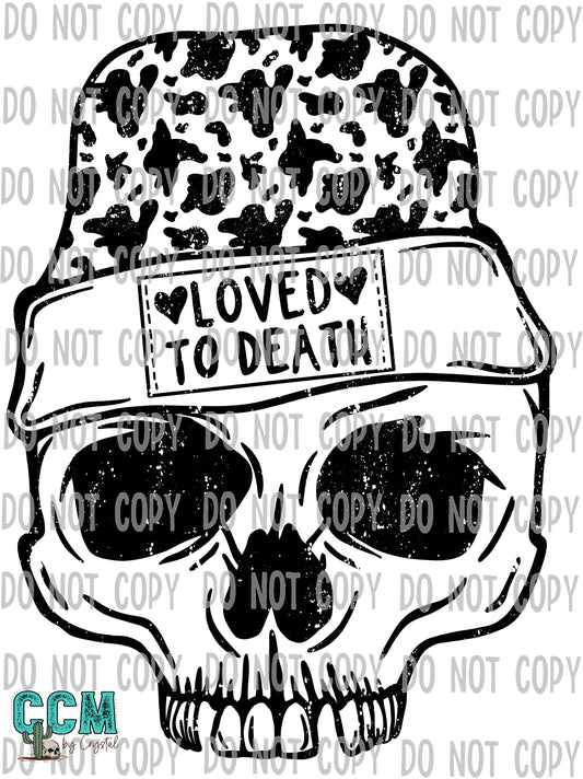 Loved to Death Distressed