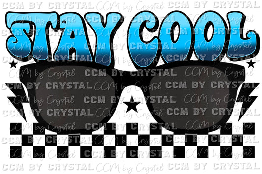 Stay Cool Sunglasses Ready to Press Transfer