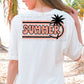 Summer Palm Tree Ready to Press Transfer