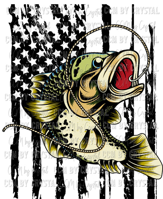 Bass US Flag Ready to Press Transfer