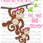 I May Be Little but I'm the Big Sister SVG PNG Digital Download