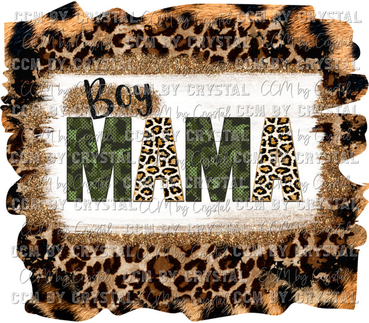 Mama Camo and Leopard Ready to Press Transfer