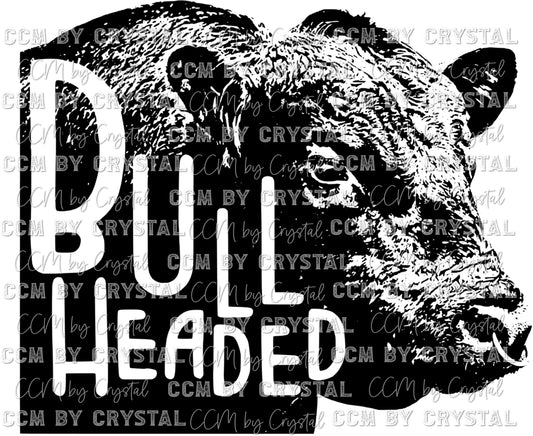 Bull Headed Ready to Press Transfer