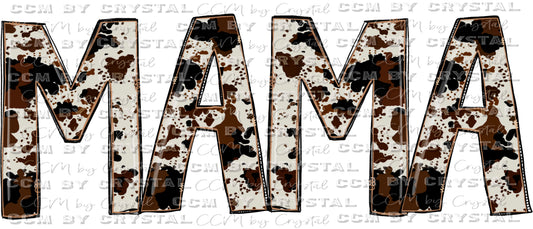 Mama Cowhide Ready to Press Transfer
