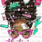 Esthetician Ready to Press Transfer