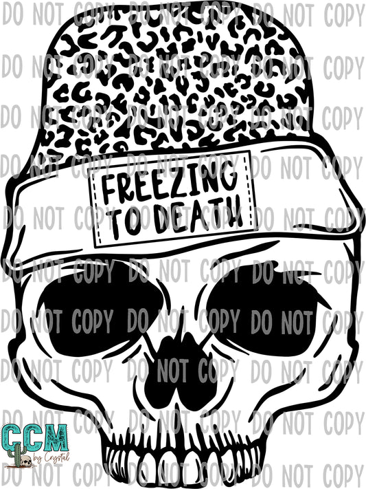 Freezing to Death Solid - Skeleton with Beanie