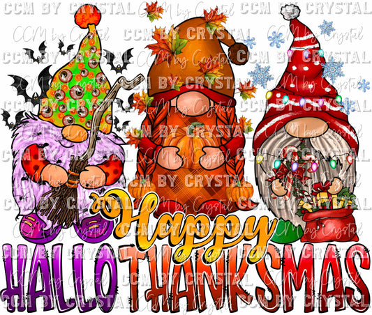 Happy Hallowthanksmas Fall Ready to Press Transfer