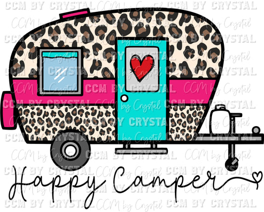 Happy Camper Ready to Press Transfer