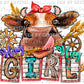 Hay Girl Hay Cow Ready to Press Transfer