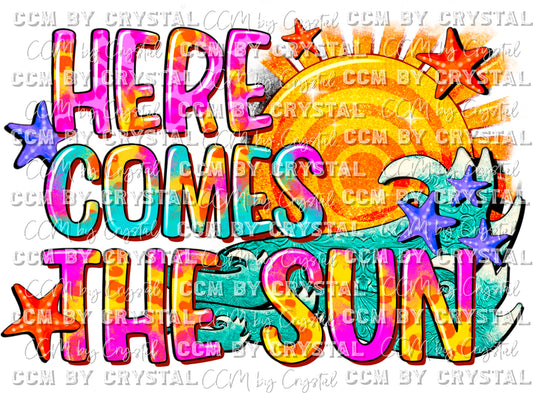 Here Comes the Sun Summer Ready to Press Transfer