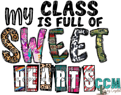 My Class Is Full of Sweethearts