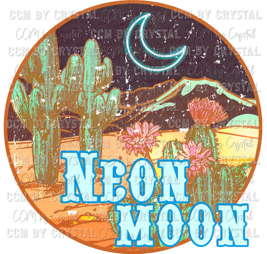 Neon Moon Ready to Press Transfer