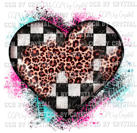 Racing Leopard Heart Ready to Press Transfer