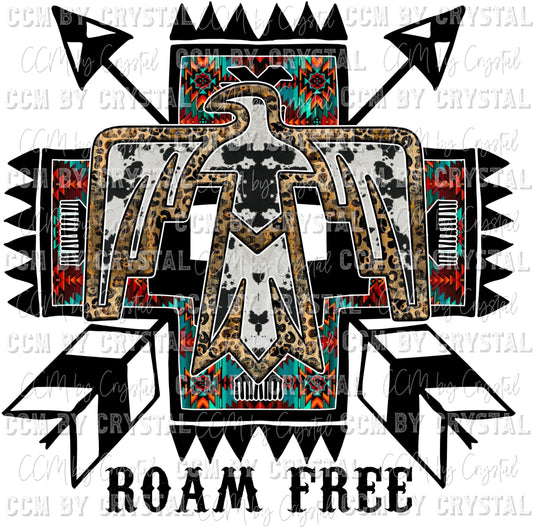 Roam Free Aztec Ready to Press Transfer