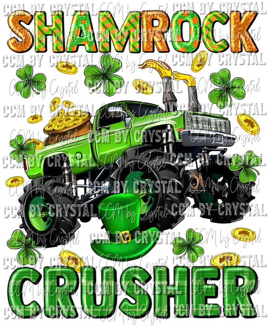 Shamrock Crusher Ready to Press Transfer