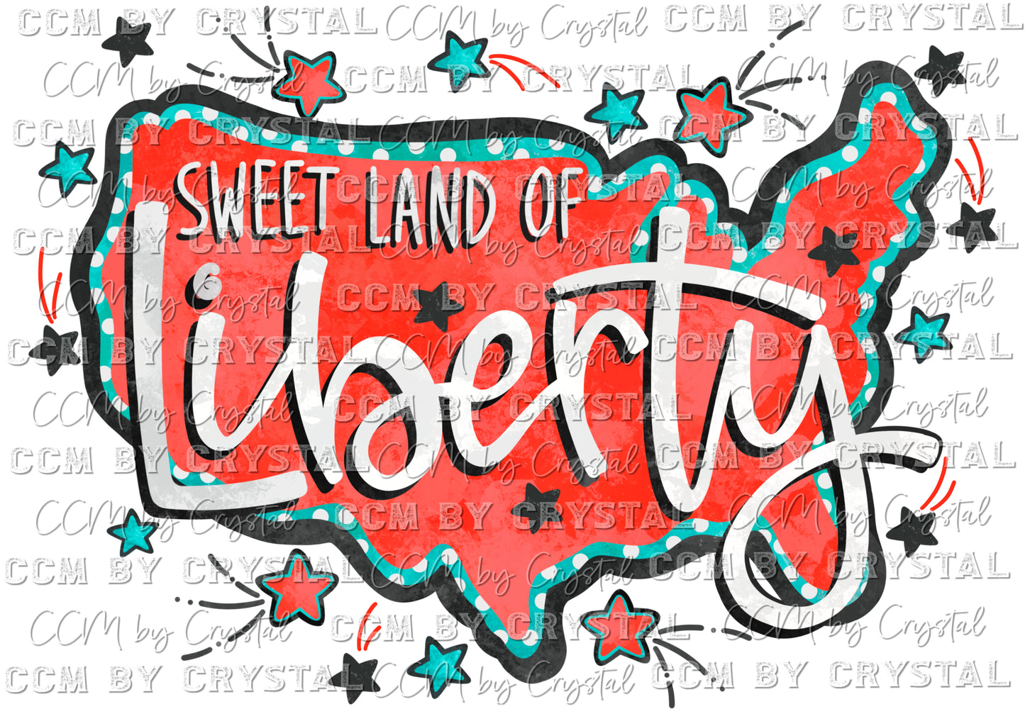 Sweet Land of Liberty USA Ready to Press Transfer