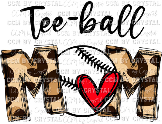 Tee-Ball Mom Ready to Press Transfer
