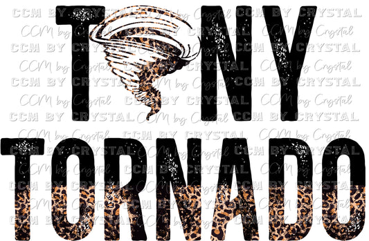 Tiny Tornado Leopard Ready to Press Transfer