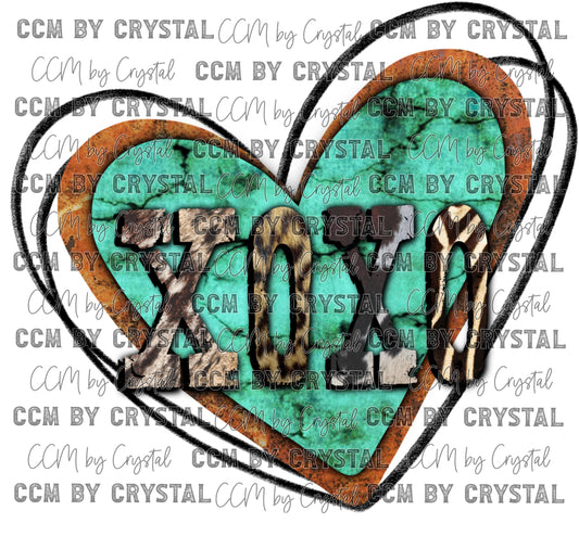 XOXO Heart